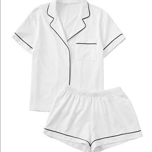 White pj set- never been worn!